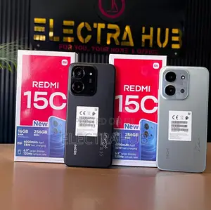 New Xiaomi Redmi 15C 4G 256 GB Black
