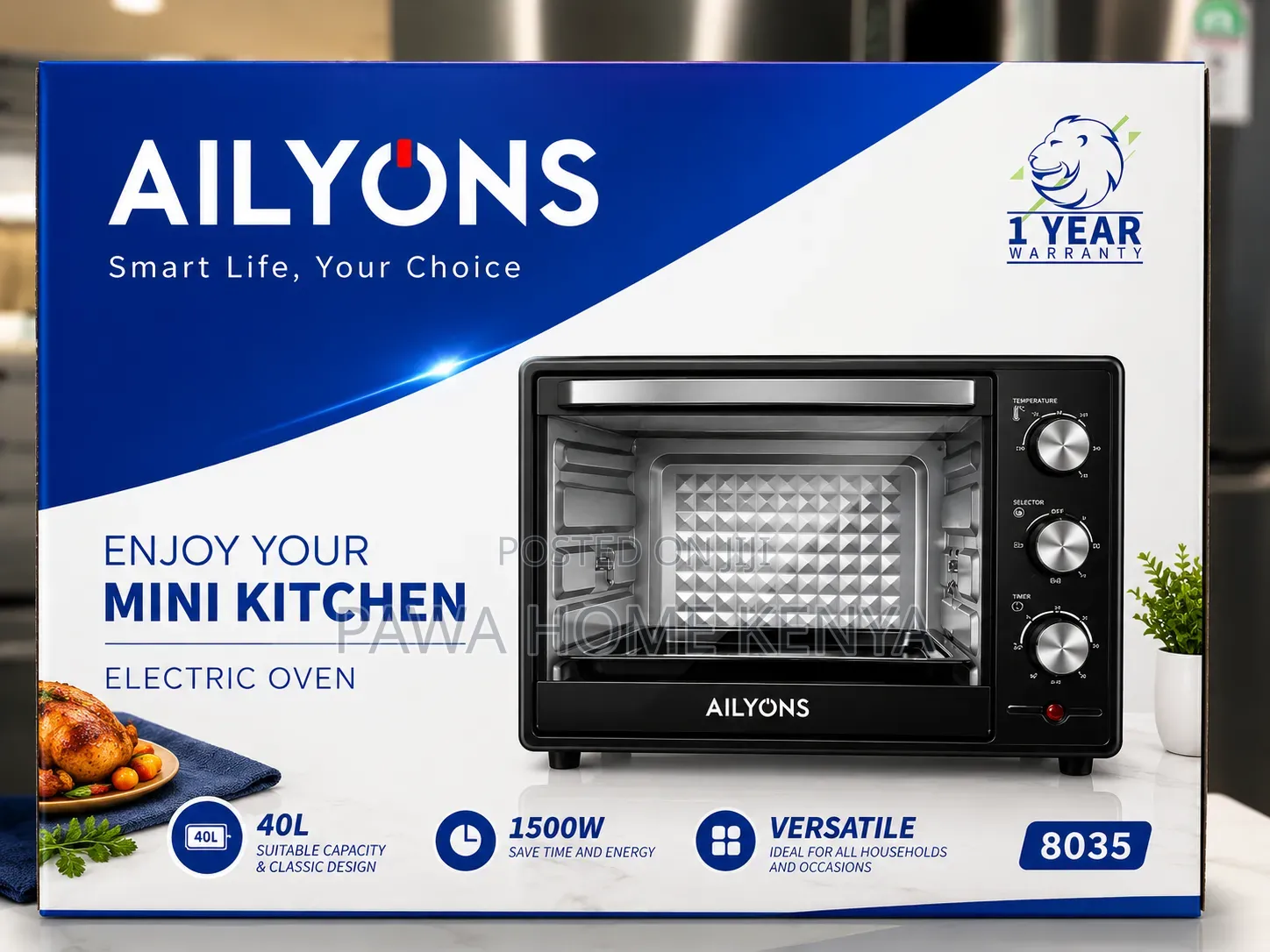 Ailyons 40l Electric Oven