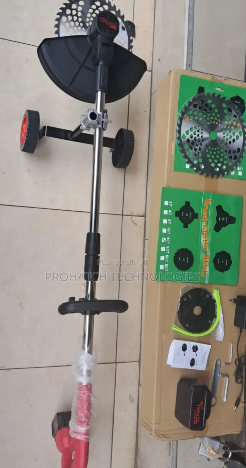 7" Battery Powered Grass Cutter