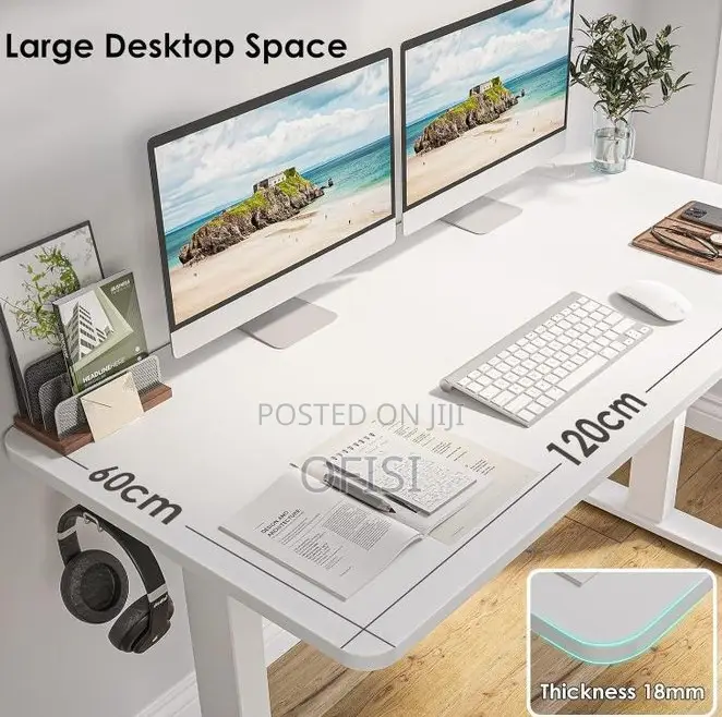 Office Desk; Adjustable Height Electric Table