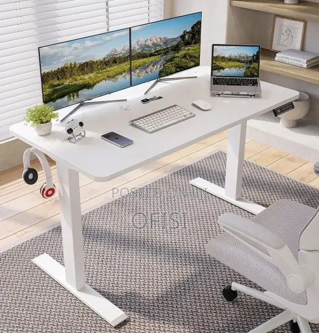 Office Desk; Adjustable Height Electric Table