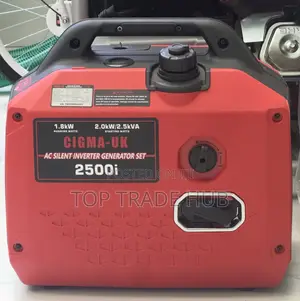 Cigma Uk 2500i Ac Petrol Silent Inverter Generator 2.5kva