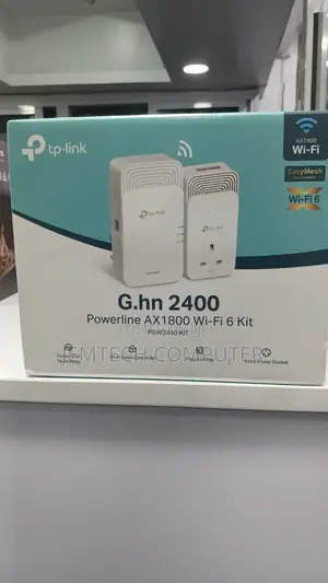 Tp-Link Pgw2440 Kit V1 - Powerline Adapter Kit - Wi-Fi 6