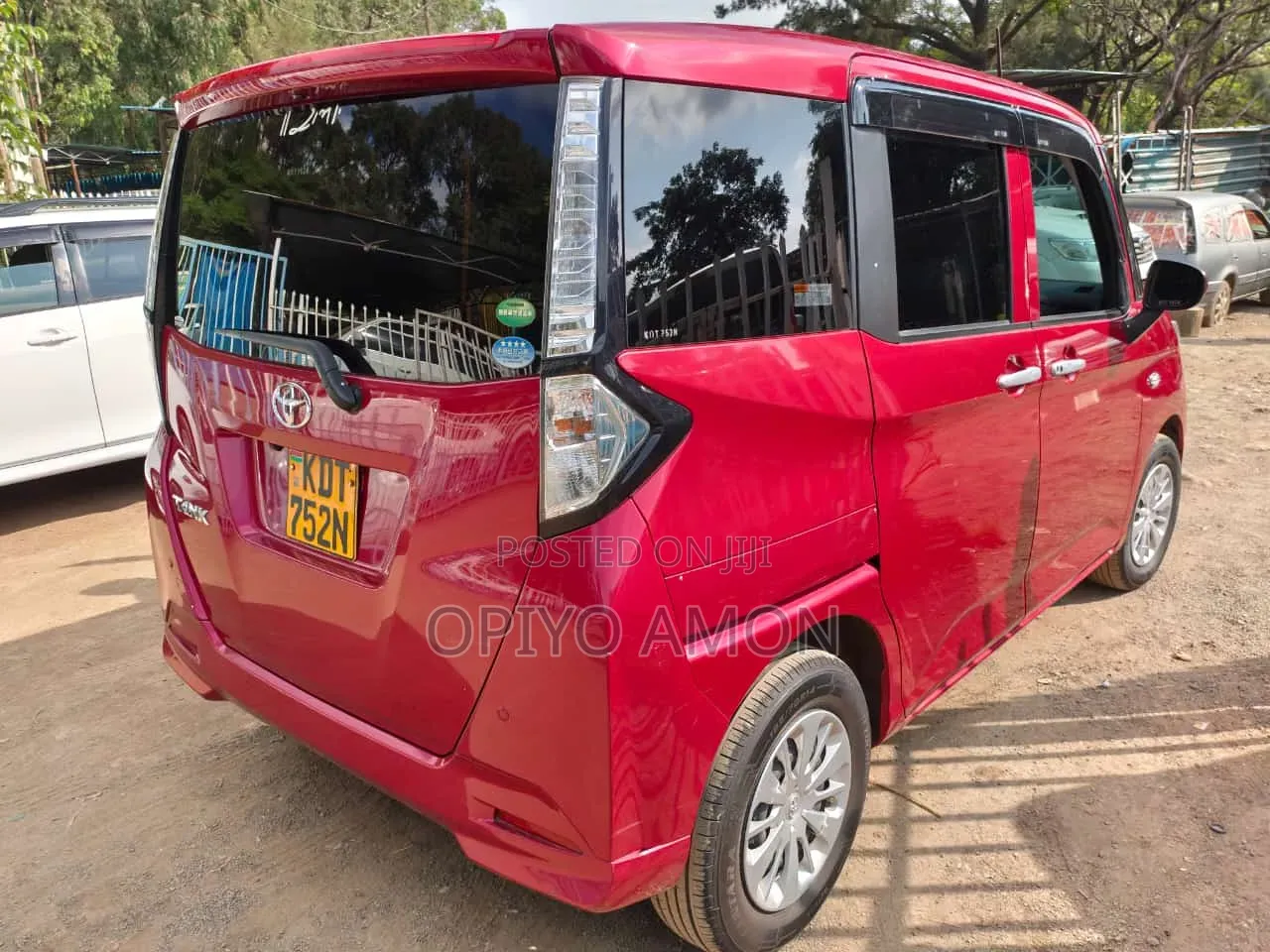 Toyota Tank 2018 Red