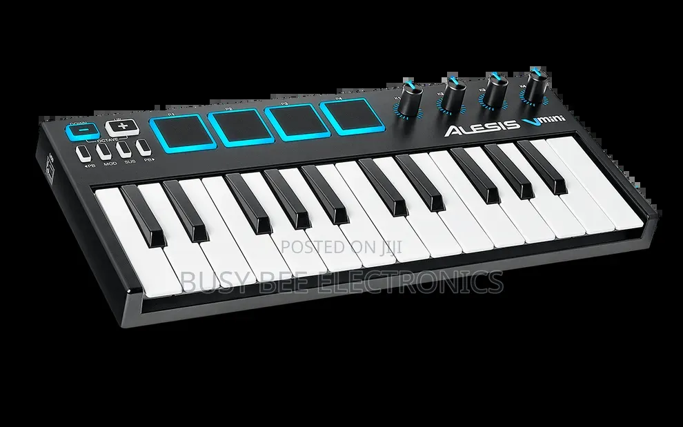 Alesis V‐Mini — 25‐Key Usb‐Midi Keyboard Controller,