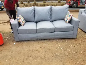 Grey 3-Seater Sofa