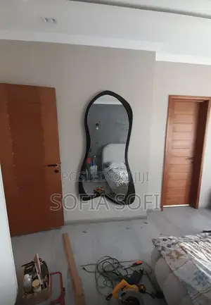 Home /Living Room Curved Mirror