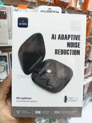 Wiwu Wi-Wm006 Dual Ai Powered Anc Wireless Microphone for Type-C
