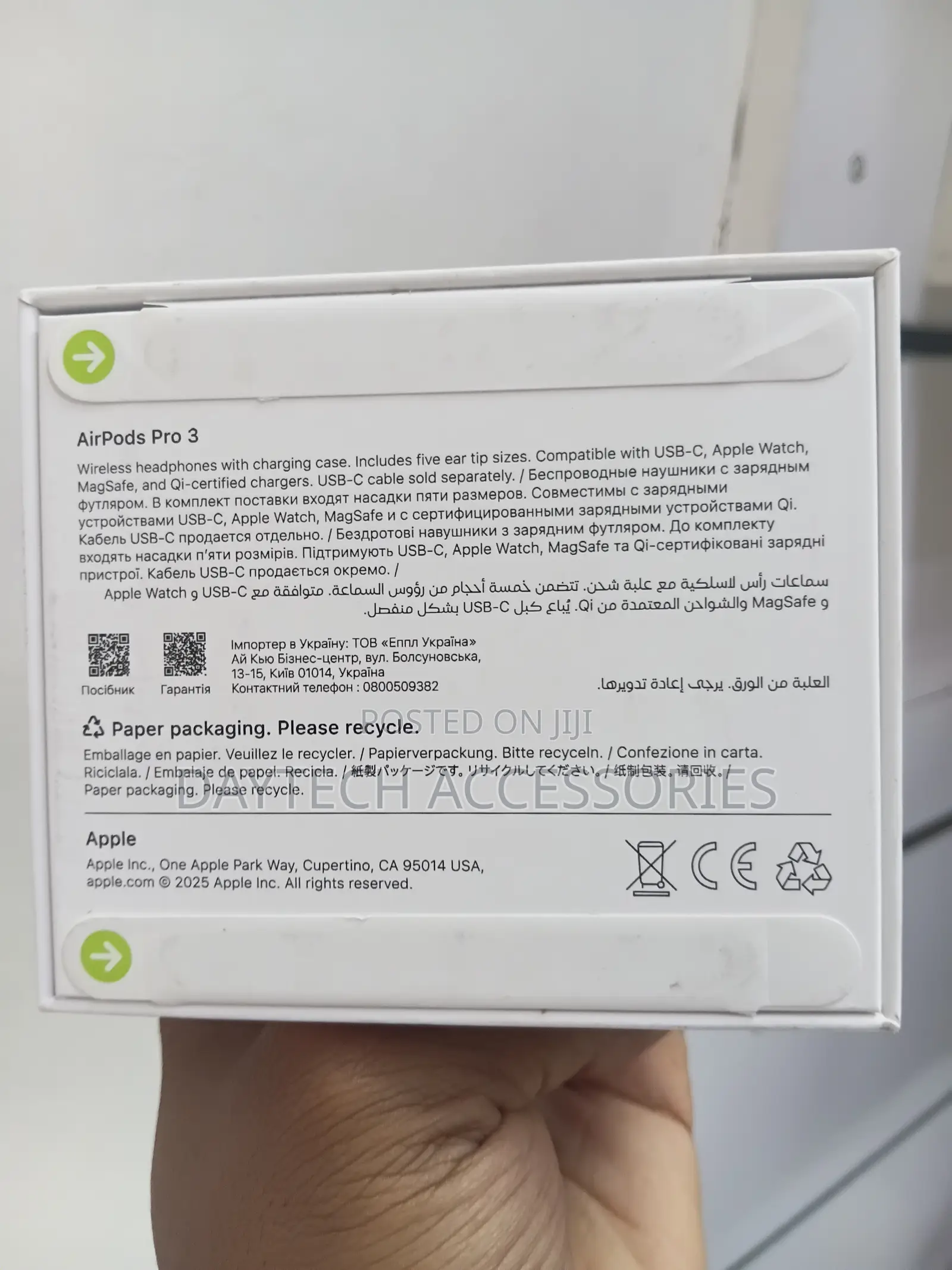 Apple Original Airpods Pro 3 Generation.