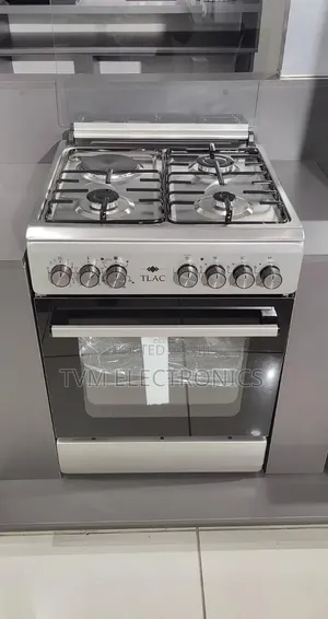 Tlac 60*60 Cooker 3+1 Standing Cooker With Gas Sensor, Made in Turkey