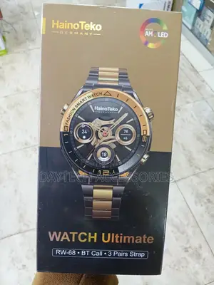 Hainoteko Ultimate Rw-68 Smartwatch - Black