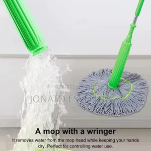 Self Wringing Twist Mop - Microfiber Cleaning Floor Mop
