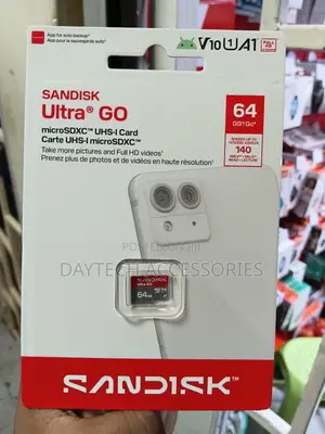 This Is a 64gb Sandisk Ultra Go Microsdxc Uhs-I Card