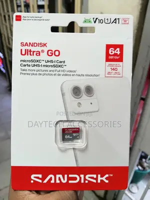 Sandisk Ultra Go Microsd Uhs-I Card - 64gb