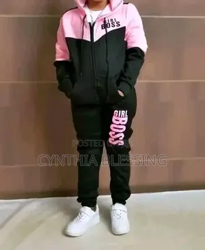 Tracksuits for Kids _Bossgirl_ Pink