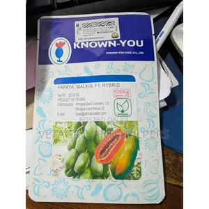 Papaya Malkia F1 Hybrid 1gm(50 Seeds)
