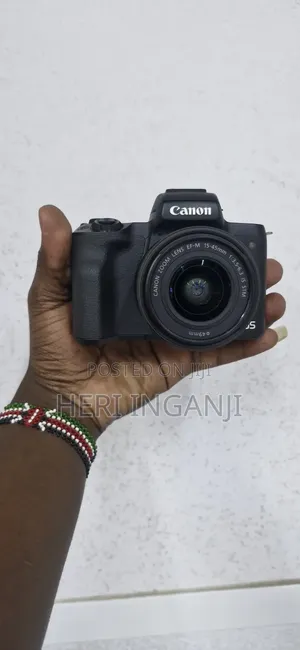 Ex Uk Canon Eos M50 Ii Body Plus Lens