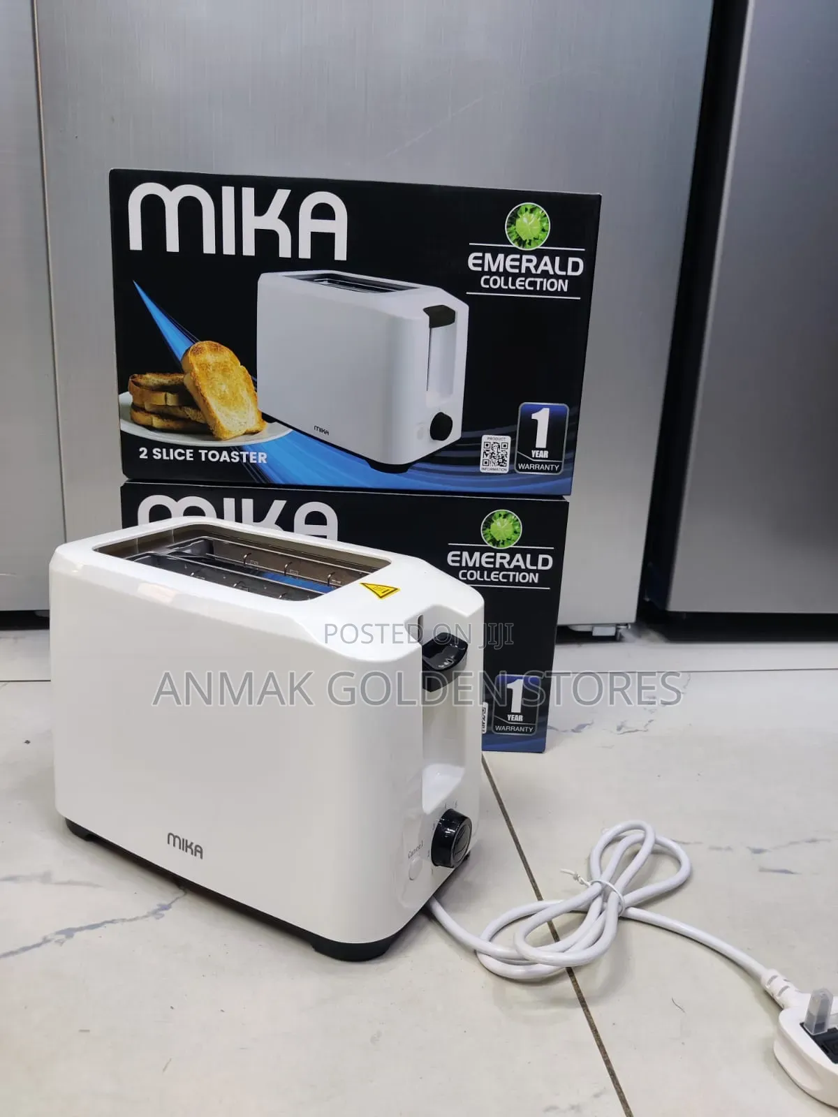 Mika 2-Slice Toaster Anmak