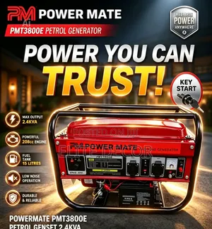 Powermate PMT 3800e Petrol Engine Powerful, Durable Fuel Efficient