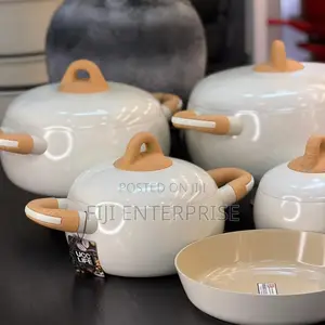 9-Piece Forged Aluminium Ceramic Coated Cookware Set – Pfoa Free