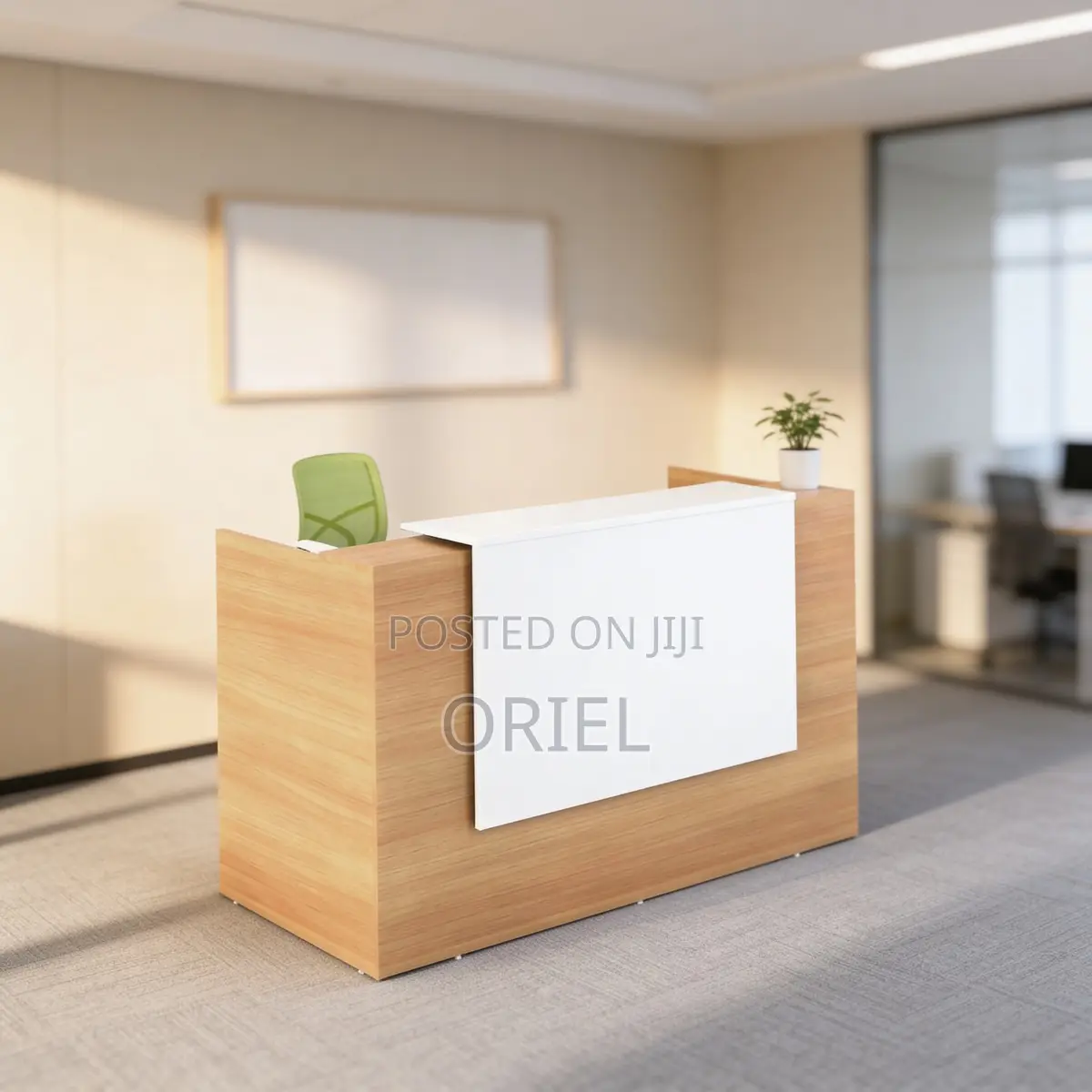 Office Reception Desk : 140cm Office Reception Desk