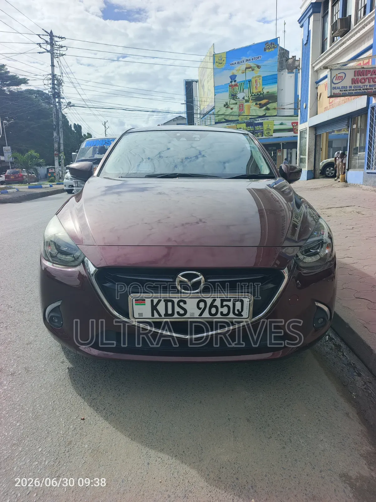 Mazda Demio 2017 Maroon