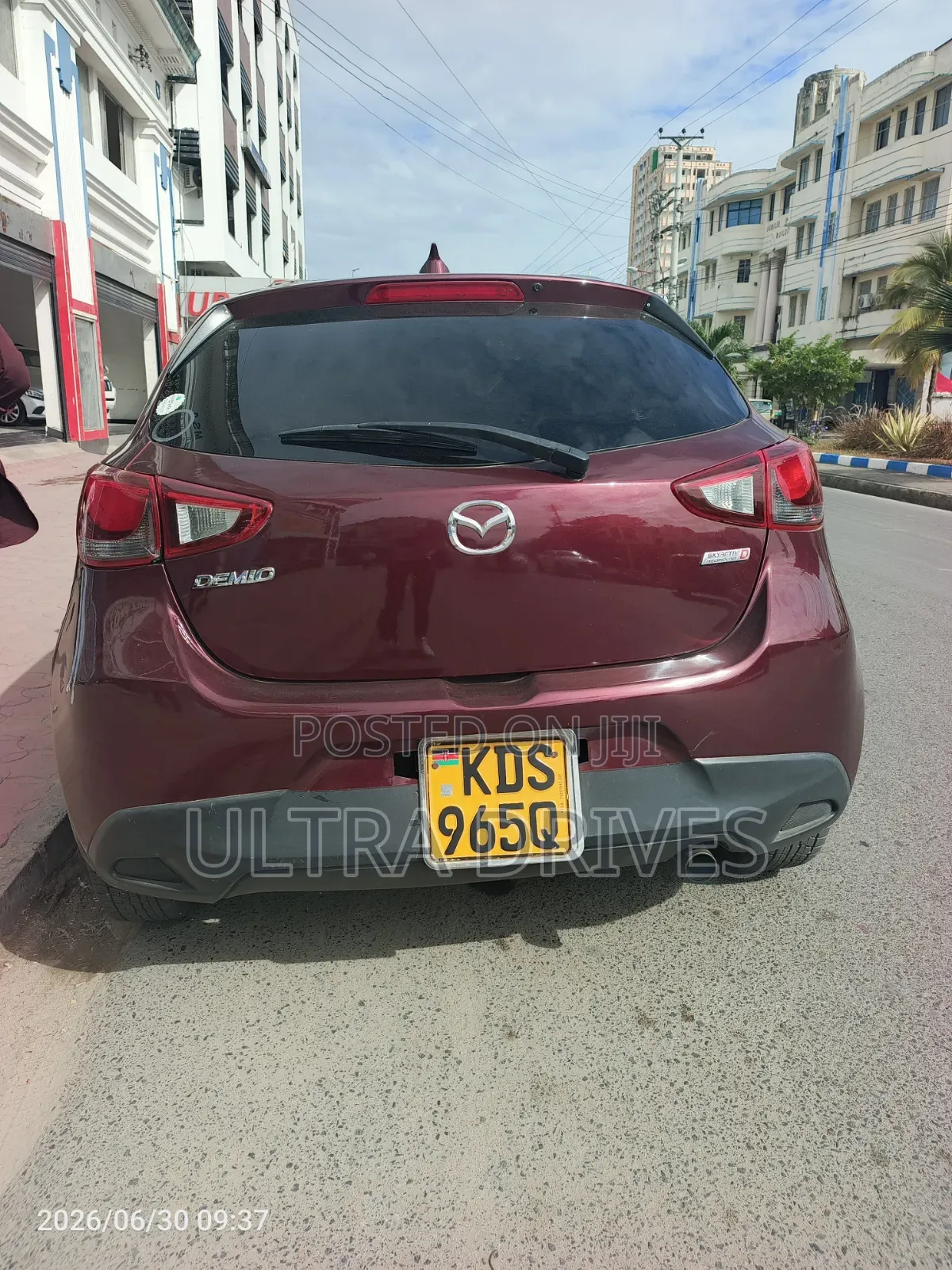 Mazda Demio 2017 Maroon