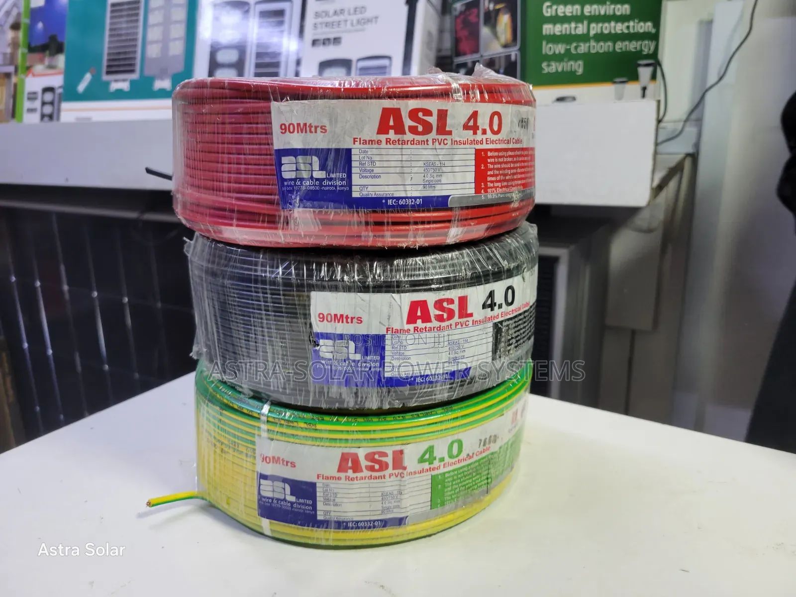 Asl 4.0mm Single Core Cable Roll