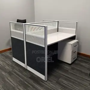 Office Workstation : Modern 2-Seater Workstation