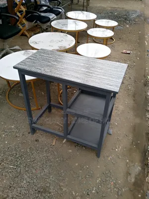 13 Kg Gas Kitchen Table Stand-Kitchen Table Grey