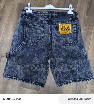 Quality Casual Denim Jeans Designer Unisex Jorts Available