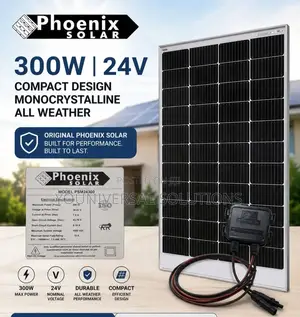 Phoenix Solar 300watts 24volts Panel