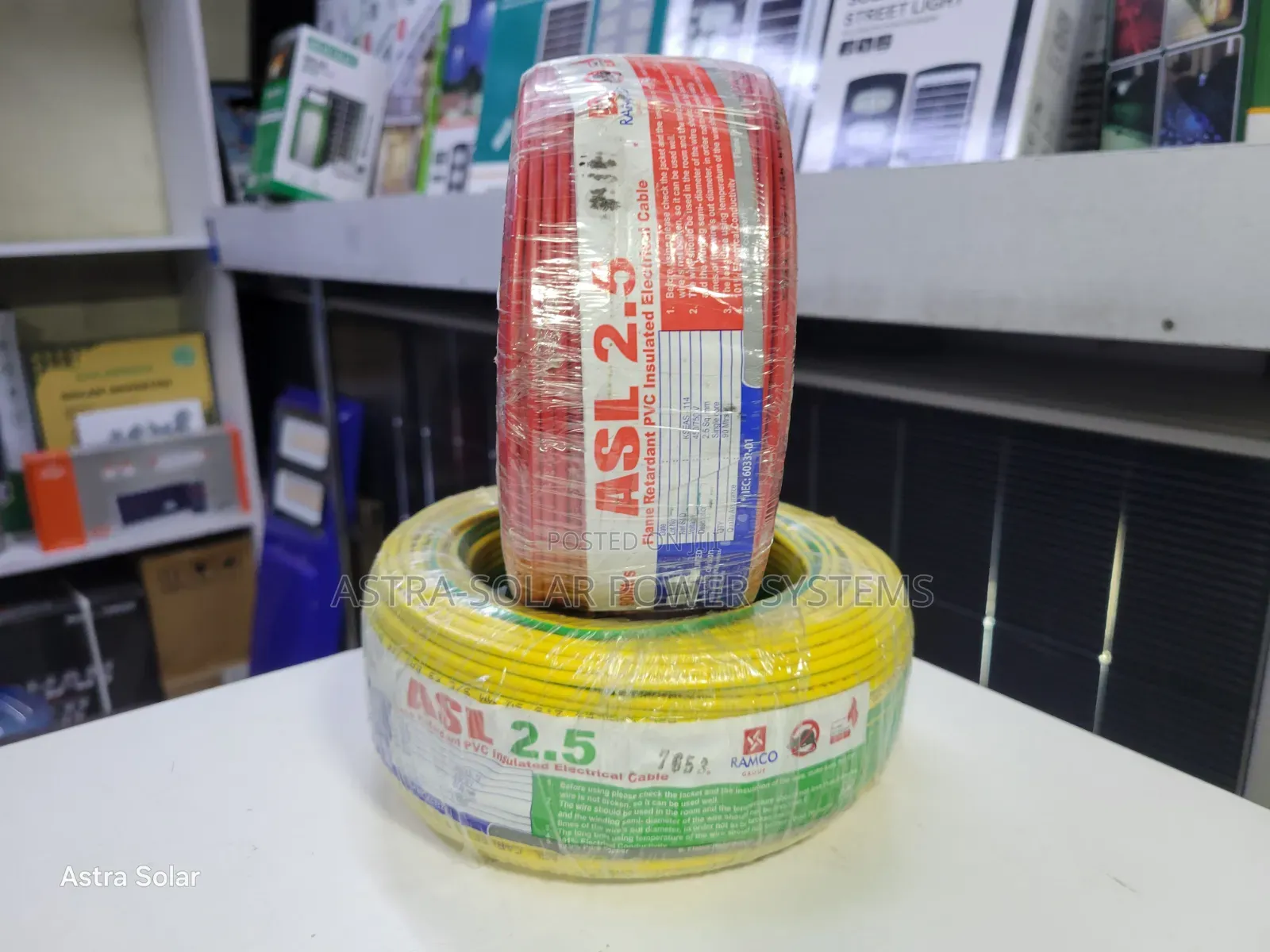 Asl 2.5mm Single Core Cable