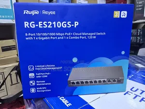 Ruijie / Reyee Rg-Es210gs-P 8 Port Gigabit Cloud Managed Switch