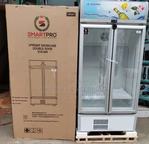 *Smartpro Upright Showcase Side by Side Fridge Svs600 450l