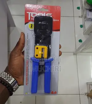 Quality Rj45 Connector Cat5e Cat6 Network Pass Through Crimping Tool