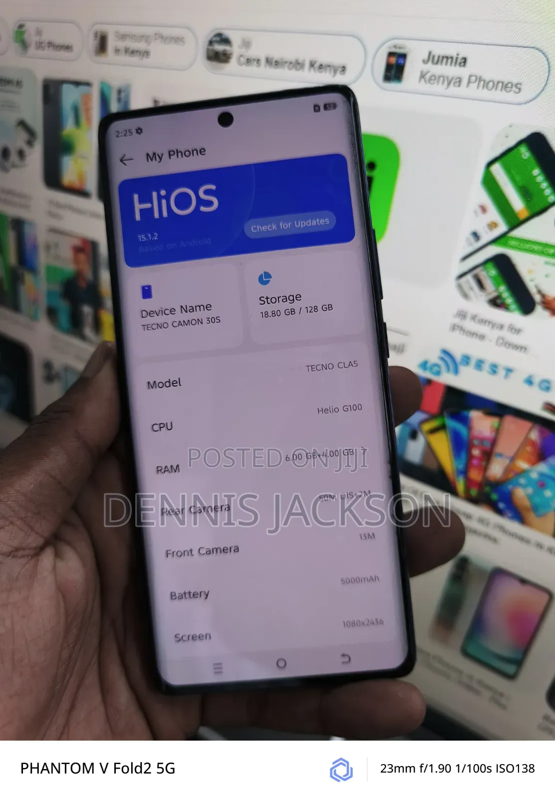 Tecno Camon 30S 128 GB Purple