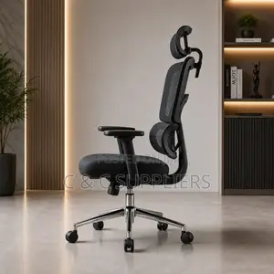 Swivel Mesh Orthopedic Task Chair.
