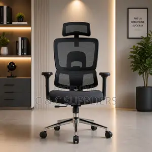 Swivel Mesh Orthopedic Task Chair.