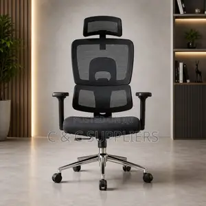 Swivel Mesh Orthopedic Task Chair.