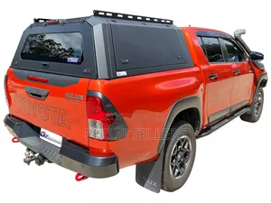 Toyota Hilux 2015–2024 Steel Black Canopy Double Cab