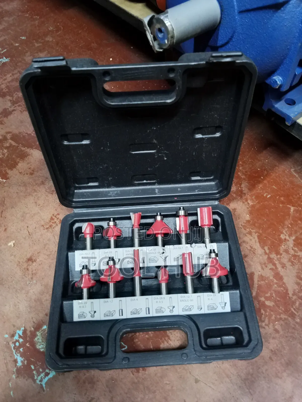 12pcs Woodworking Router Bit Set