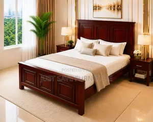 4x6 Solid Wooden Bed | Premium Hardwood Bed Frame