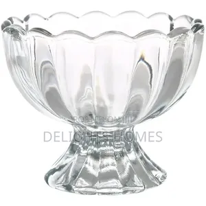 Elegant Ice Cream/Dessert Glass Bowl_kis