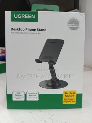 Ugreen Lp805 (35152) Desktop Phone Stand - Black