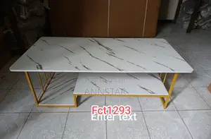 White Marble Coffee Table