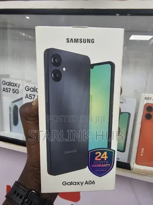 New Samsung Galaxy A06 128 GB Black