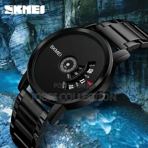 Black Straps Skmei Watch