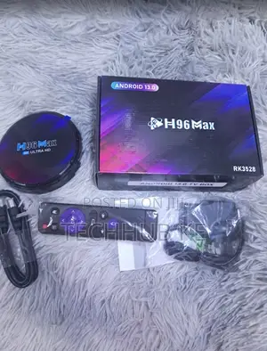 Android 13 H96 Max Tv Box 4gb 32gb Streaming Media Player