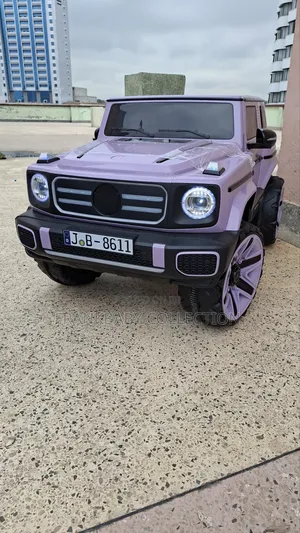 Kids Electric Ride-on 4x4 - Purple - Rechargeable Battery Car